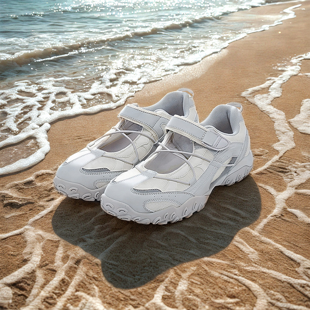 由韓韶禧代言的FILA ECHAPPE VC v2以其輕盈靈動的設計,為運動品牌芭蕾鞋系列增添一抹清新氣息