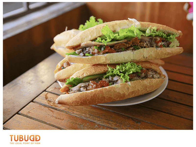 Finally, no Da Nang street food tour is complete without sampling Bánh Mì
