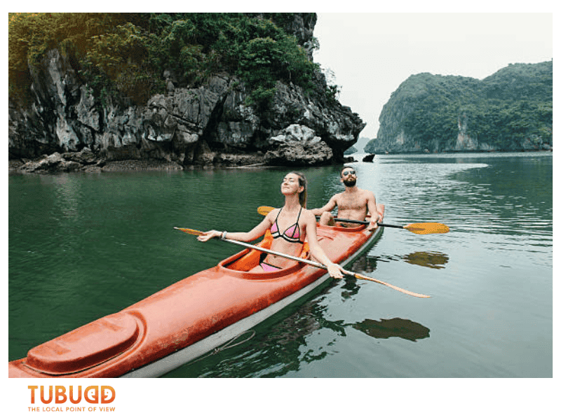 Eco-Friendly Kayaking in Halong Bay