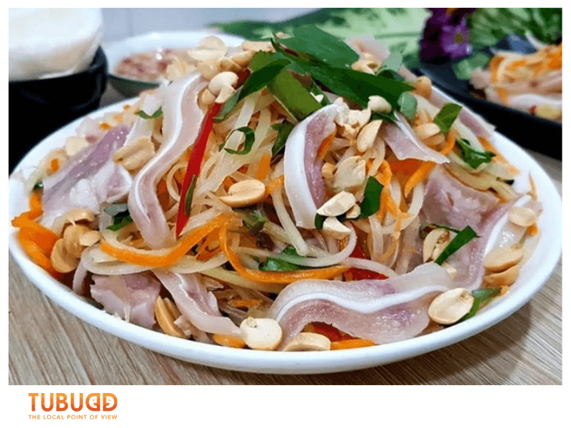 Lotus Salad with Shrimp and Pork