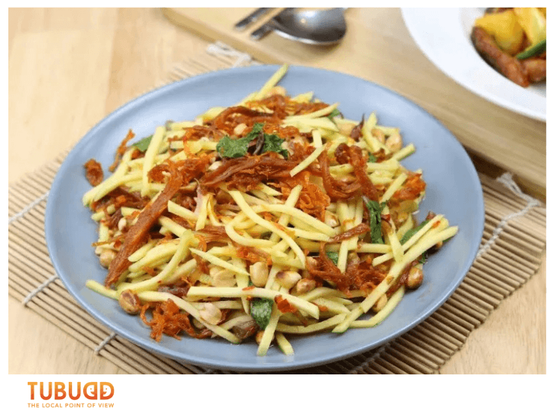 Green Mango Salad with Dried Beef