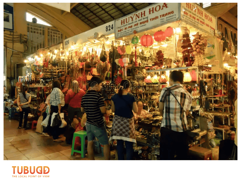 Ben Thanh Market offers everything from coffee to conical hats.