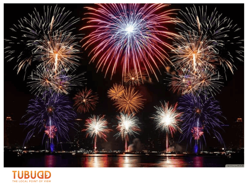 Watch Fireworks and Street Celebrations