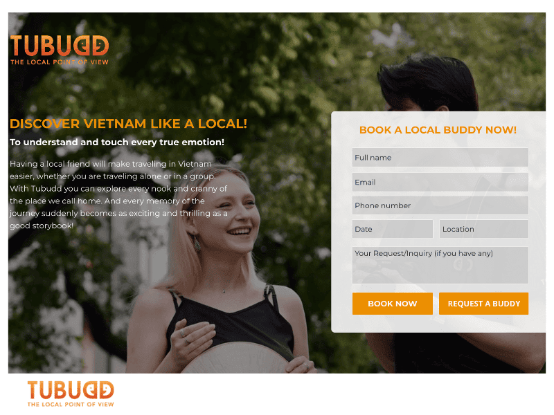 Tubudd’s user-friendly app makes renting a Tubudd local travel companion effortless.