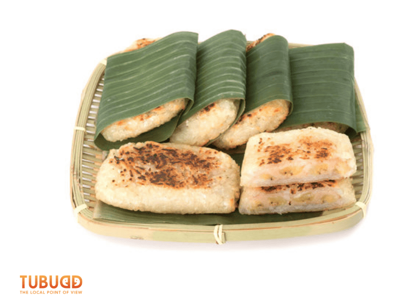 Banh Chuoi Nuong – Grilled Banana Cake