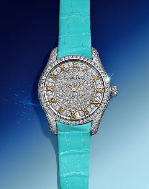 LVMH WATCH WEEK 2025|Tiffany & Co.以鑽石演繹多款腕錶新作, Sixteen Stone戒指進化,Twenty Four Stone腕錶矚目登場!