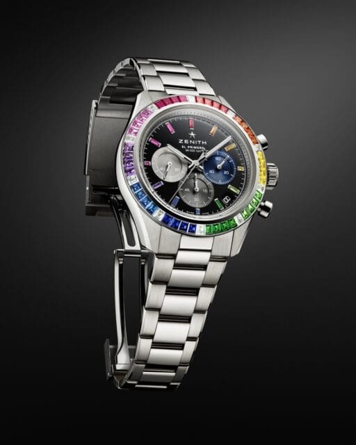 LLVMH WATCH WEEK 2025|Zenith「彩虹圈」Chronomaster Sport腕錶,DEFY腕錶系列全新鏤空版本