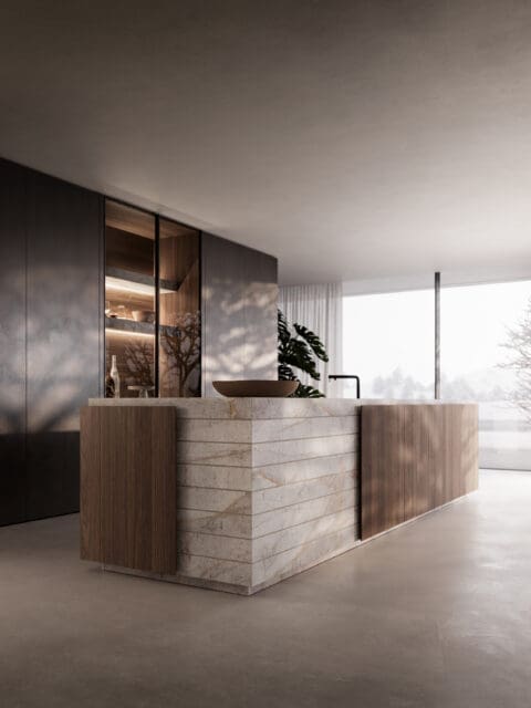 Modulnova在2025年米蘭設計週展示The Art Kitchen,探索藝術與實用的完美結合,為廚房空間寫下新篇章