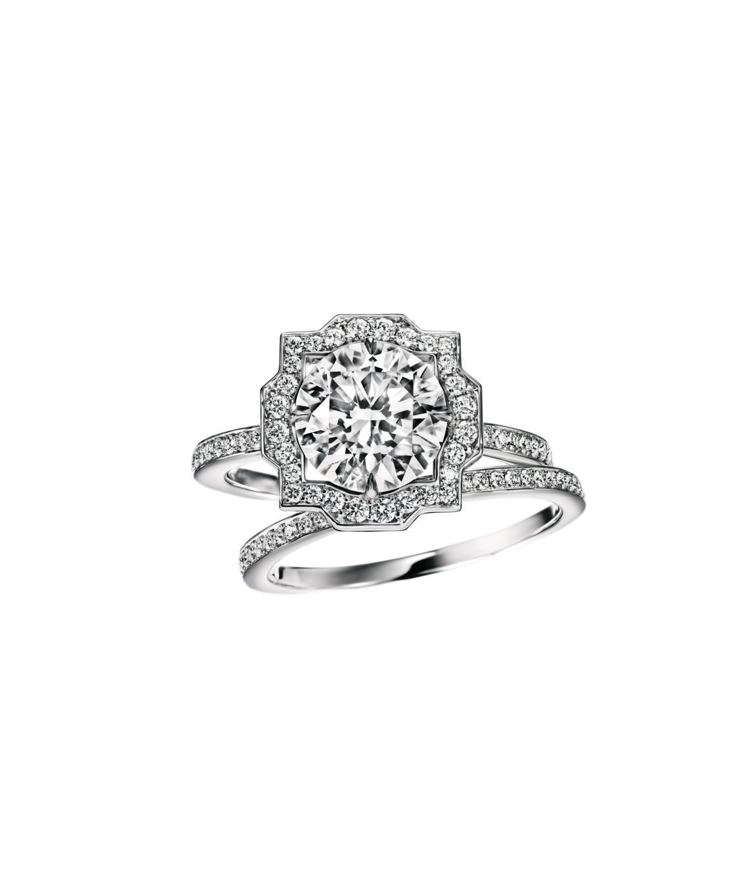 Belle訂婚鑽戒與婚戒