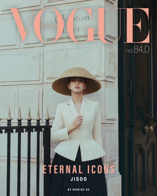 6月刊數碼封面|當JISOO踏入Dior的時光長廊:從“New Look”到當代女性的美學意藴,重現時裝屋雋永風華