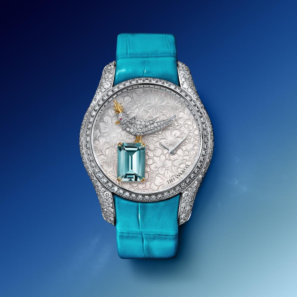 8月焦點腕錶｜Tiffany & Co. 經典Bird on a Rock 設計翱翔到錶盤之上，Longines Conquest系列的現代演繹……