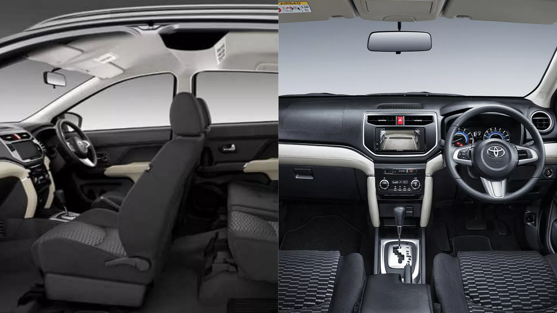 Interior Rush vs Terios