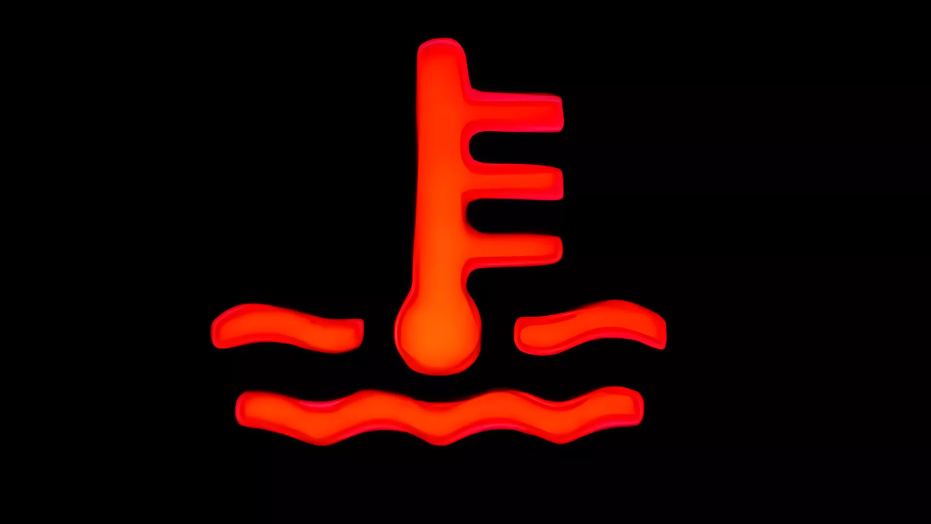 Lampu Indikator Temperatur Mesin