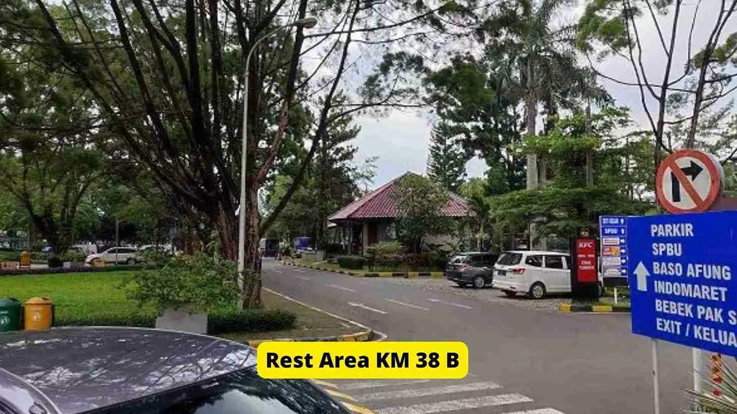 Jagorawi Rest Areas Toward Jakarta