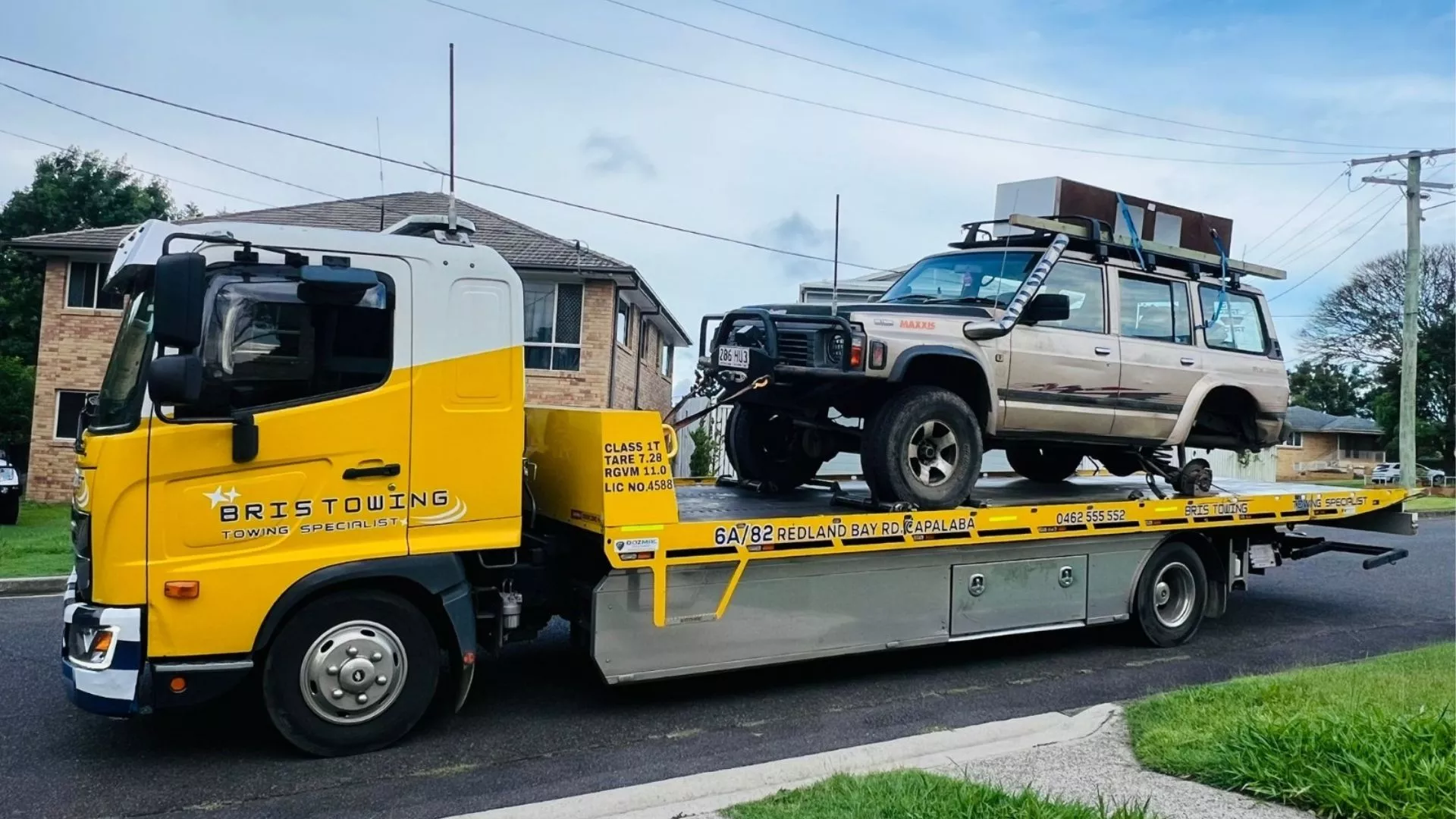 Towing Gendong (Flatbed Towing)