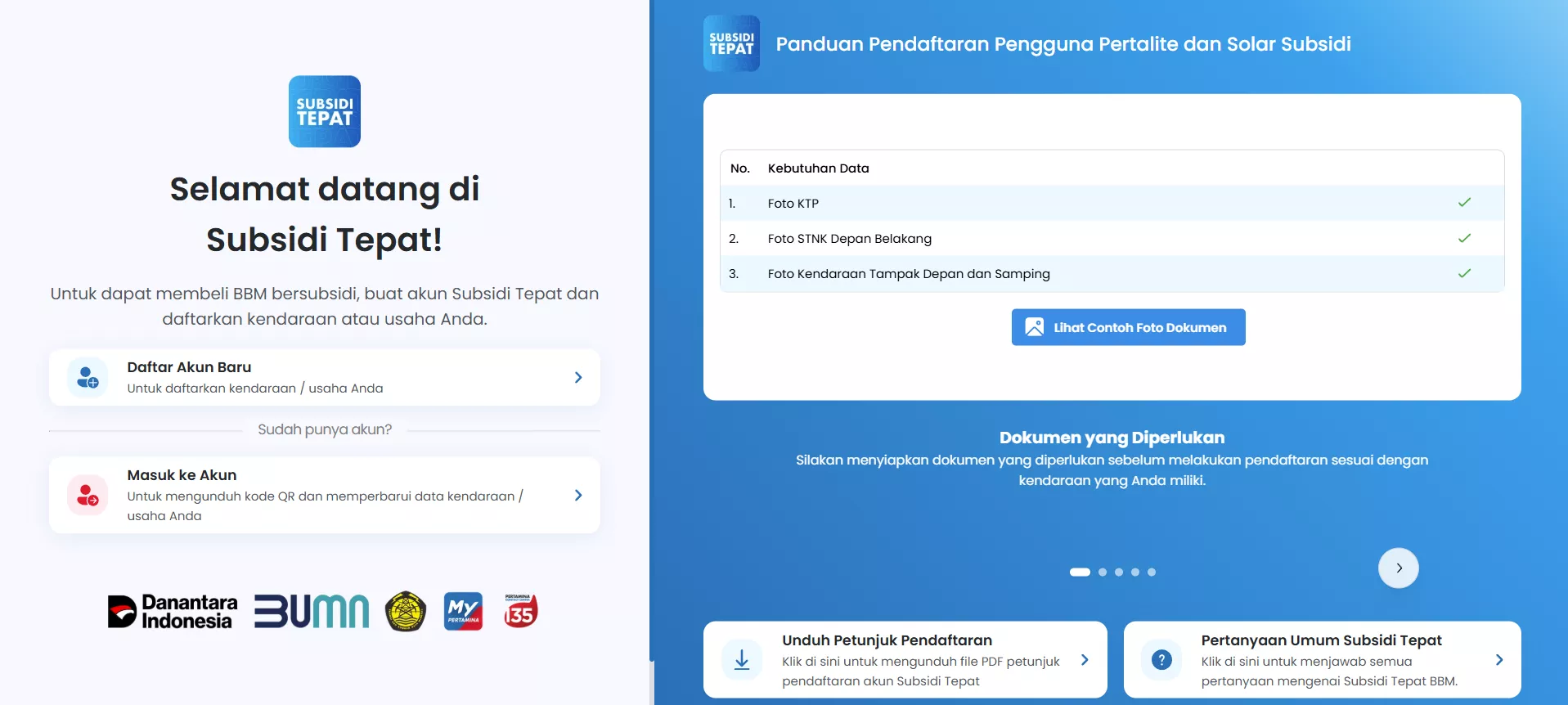 Website Pertamina