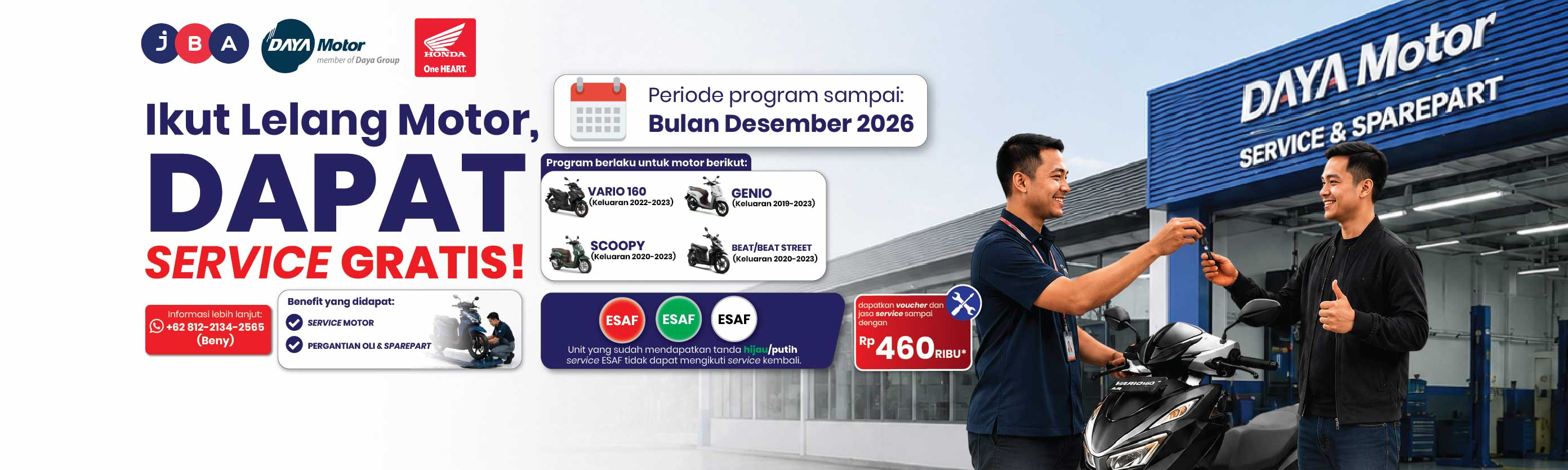 Motorcycle Auction Banner Bandung
