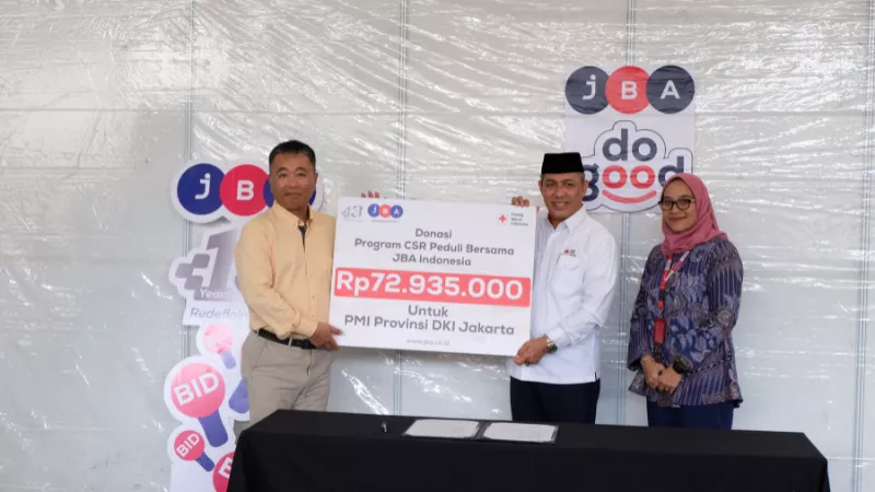 News picture Balai Lelang JBA Sumbangkan Dana Kemanusiaan Lebih dari 70 Juta Rupiah