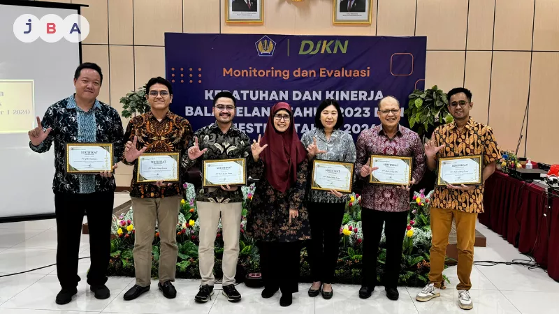 News picture JBA Indonesia Raih Penghargaan Balai Lelang dengan Capaian Pokok Lelang dan PNBP Lelang Terbaik