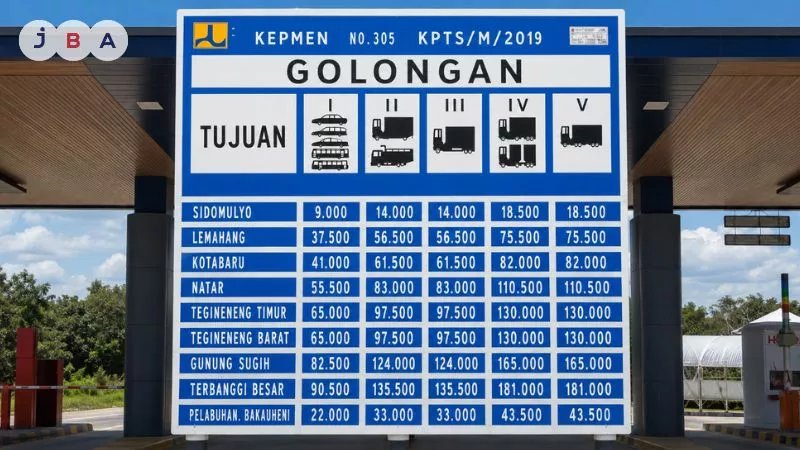 Tarif Tol Lampung Terbaru 2026 untuk Semua Gerbang dan Golongan