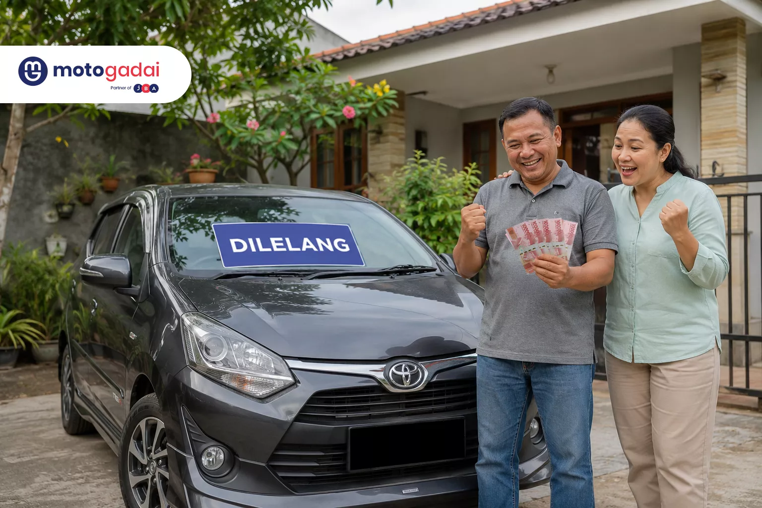 Lelang Toyota Agya, Mobil Belum Laku Dana Sudah Cair dengan Instant Pay