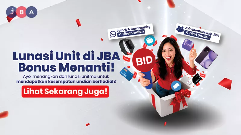Lunasi Unit di JBA, Bonus Tiket Lucky Draw Menanti!