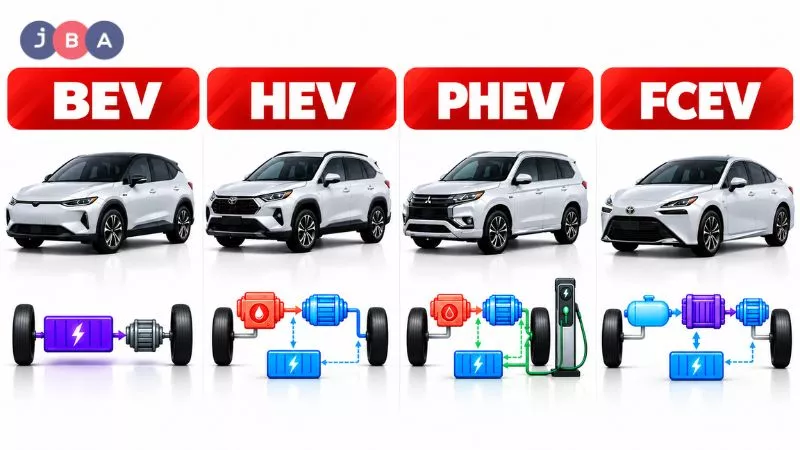 Jenis-jenis Mobil Listrik dan Cara Kerjanya