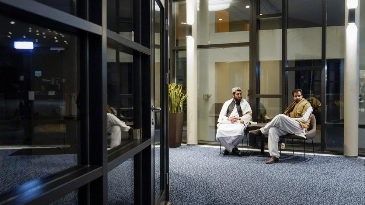 Taliban delegates in Oslo, Norway