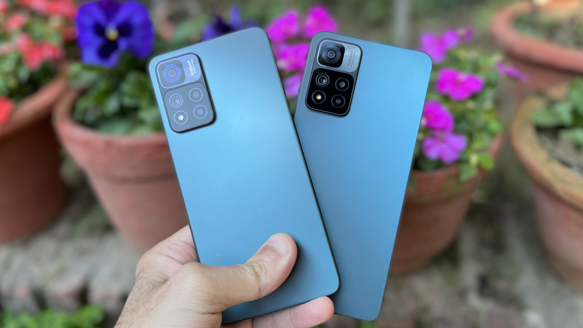 Both smartphones come with a 6.67-inch full HD+ display. Both smartphones come with a 6.67-inch full HD+ display.