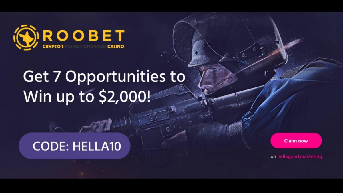 Roobet Promo Codes 2024 Use “HELLA10” & Get 7 Opportunities To Win Up
