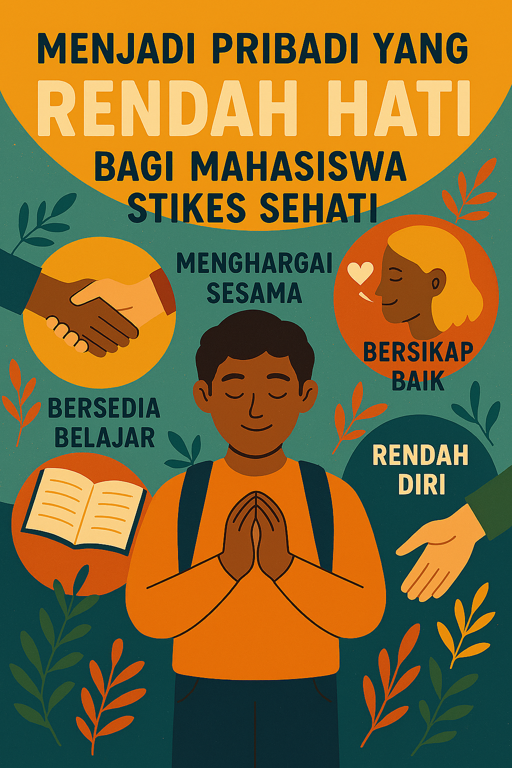 menjadi pribadi yang rendah hati bagi mahasiswa stikes sehati