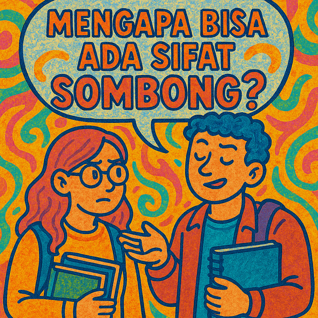 mengapa ada sifat sombong yang muncul?