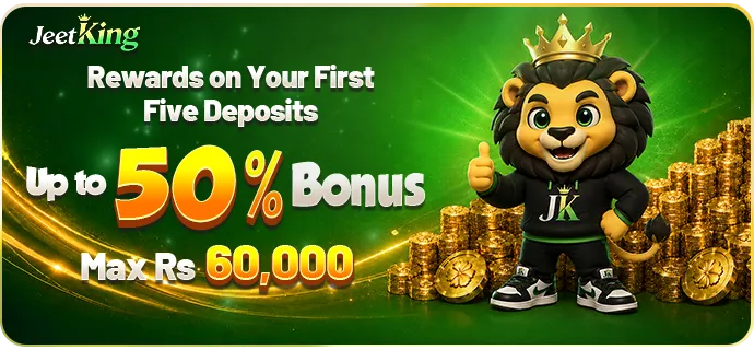 Jeetking First Deposit Event