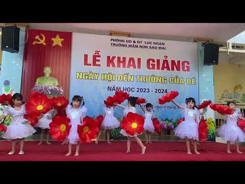 Văn nghệ khai giảng cùng bé tại Mầm Non Sao Mai (Sao Mai Kindergarten)