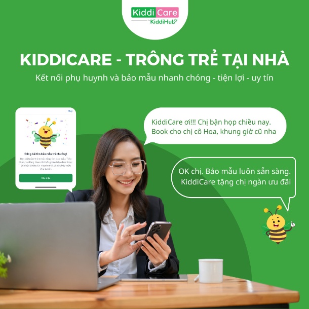 Trông trẻ tại nhà KiddiCare