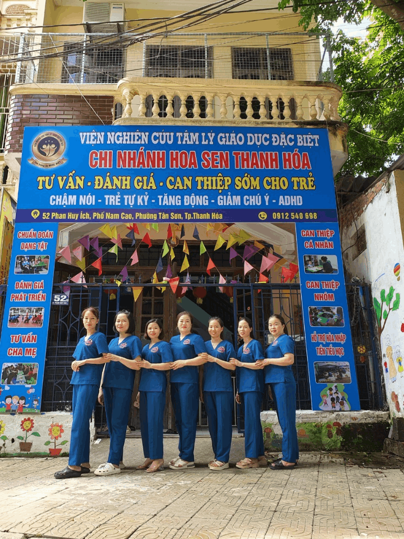 Trung tâm can thiệp sớm Hoa Sen Thanh Hóa