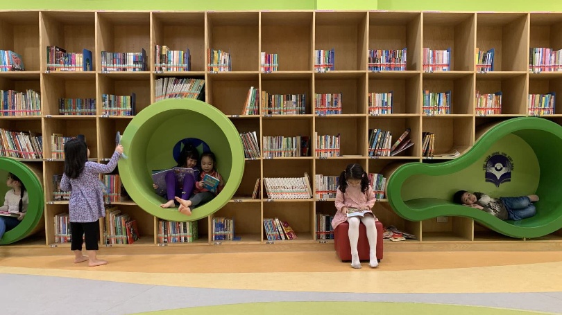 Trang Trí Góc Thư Viện Mầm Non