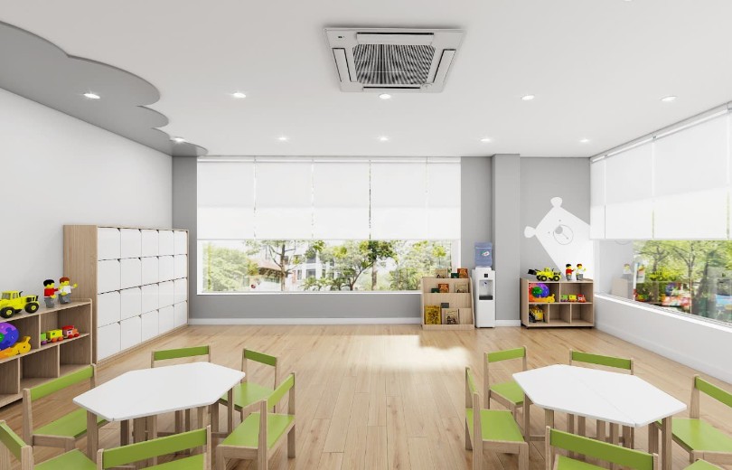 Các mẫu trang trí lớp mầm non sáng tạo và độc đáo