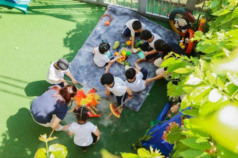 Cắm trại - Hoạt động ngoài trời cho trẻ mầm non