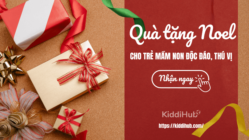 quà tặng noel cho các bé mầm non