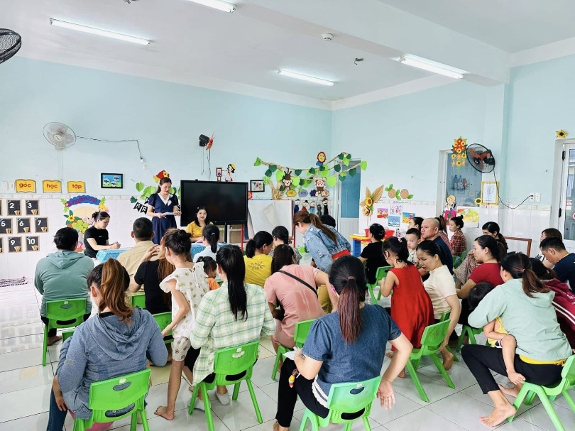 Giới thiệu nội dung họp phụ huynh đầu năm mầm non