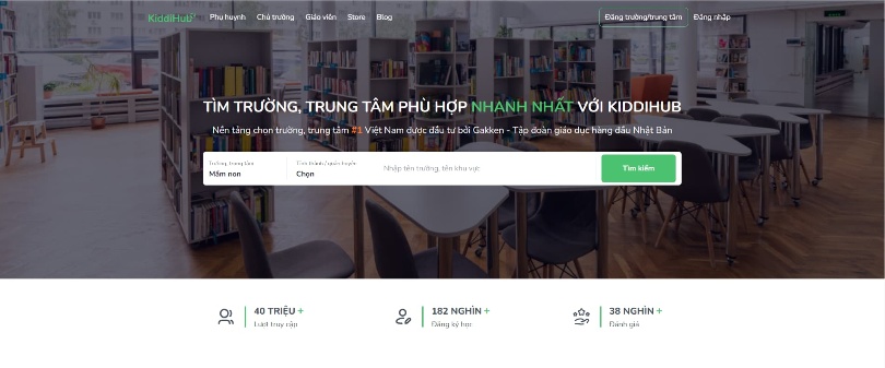 Dịch vụ SEO trường mầm non của KiddiHub có gì đặc biệt