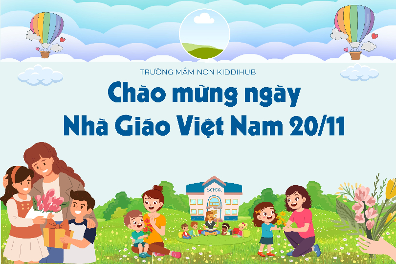 50+ Background Chào Mừng Ngày Nhà Giáo Việt Nam 20/11 Cho Trường Mầm Non