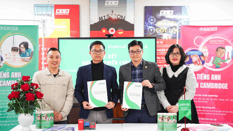 Lễ Ký Kết Hợp Tác Chiến Lược Giữa Blacasa Việt Nam Và KiddiHub