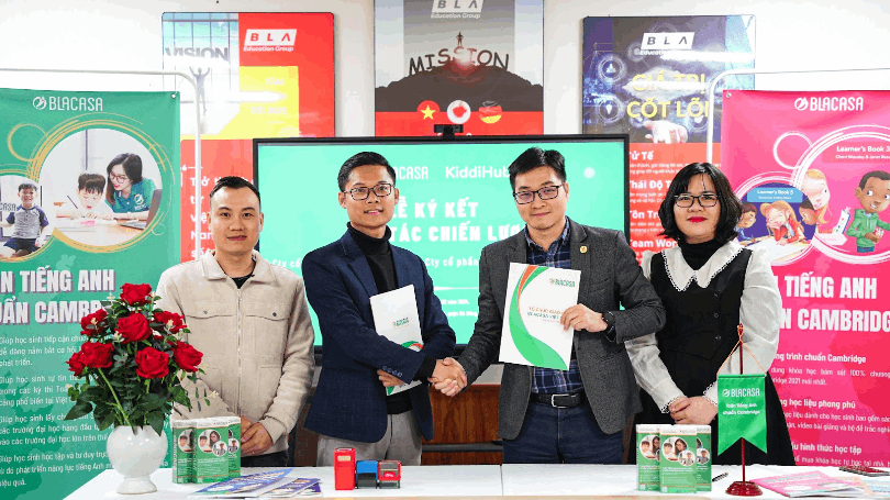 Lễ Ký Kết Hợp Tác Chiến Lược Giữa Blacasa Việt Nam Và KiddiHub