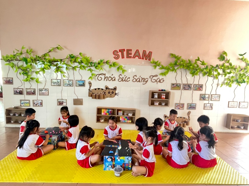 STEAM giúp phát triển kỹ năng làm việc nhóm