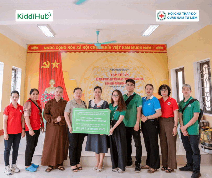kiddihub ấm lòng mùa nước lũ