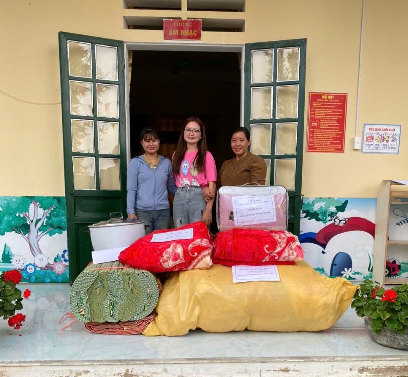 kiddihub ấm lòng mùa nước lũ