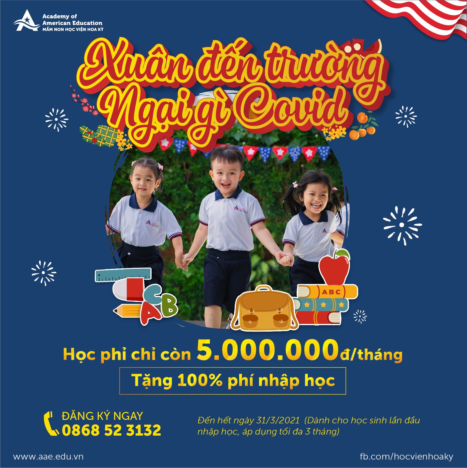 các chương trình ưu đãi tuyển sinh Tết