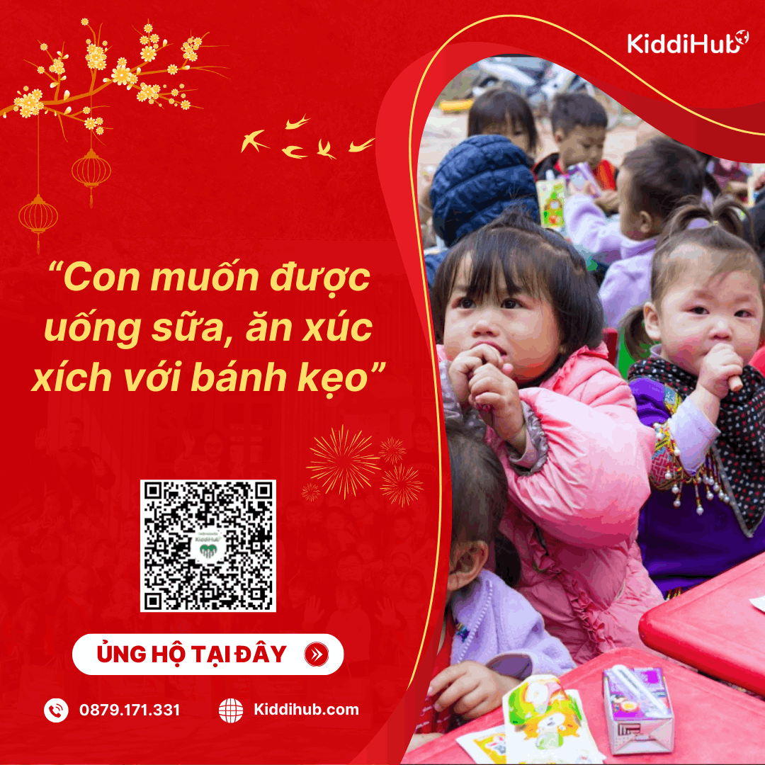 Cùng KiddiHub – San Sẻ Tết Yêu Thương 2025